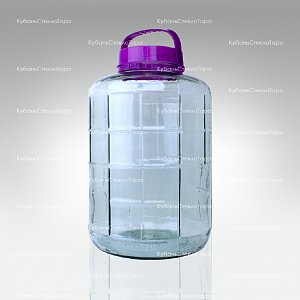 Бутыль (банка) стеклянный "фиолетовая" 20 л оптом и по оптовым ценам в Новороссийске