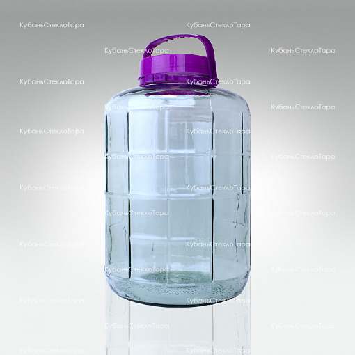 Бутыль (банка) стеклянный "фиолетовая" 20 л оптом и по оптовым ценам в Новороссийске