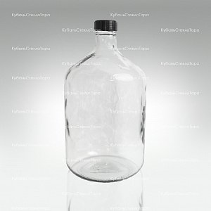 Бутыль 15,0 л Казацкий (прозрачный) стеклянный оптом и по оптовым ценам в Новороссийске