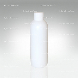 Флакон 0,200 л пластик белый (Din 24/410) оптом и по оптовым ценам в Новороссийске