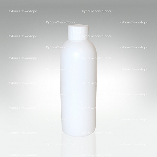 Флакон 0,200 л пластик белый (Din 24/410) оптом и по оптовым ценам в Новороссийске