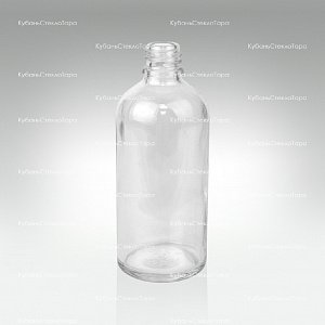 Флакон для капель 0,100 л (18) прозрачное стекло оптом и по оптовым ценам в Новороссийске