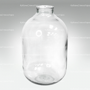 Бутыль 15,0 л (110) прозрачный стеклянный с крышкой оптом и по оптовым ценам в Новороссийске