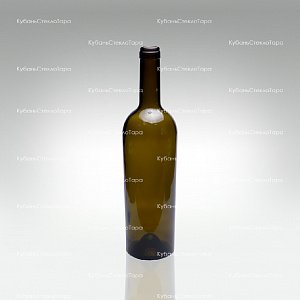 Бутылка 0,750 "Conicа" оливковая (20/21/23) стекло оптом и по оптовым ценам в Новороссийске