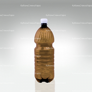 Бутылка ПЭТ 1,0 коричневая с колпачком (28) оптом и по оптовым ценам в Новороссийске