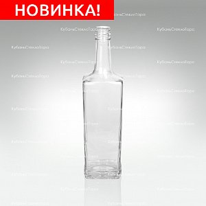 Бутылка 0,500 Агат (28) Винт стекло оптом и по оптовым ценам в Новороссийске