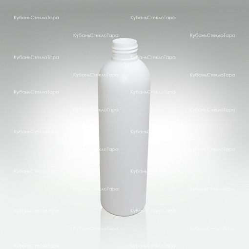 Флакон 0,250 л пластик белый (Din 24/410) оптом и по оптовым ценам в Новороссийске