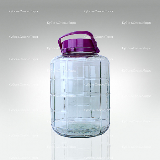 Бутыль (банка) стеклянный "фиолетовая" 12 л оптом и по оптовым ценам в Новороссийске