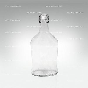 Бутылка 0,250 л "Фляжка"  (28) стекло оптом и по оптовым ценам в Новороссийске