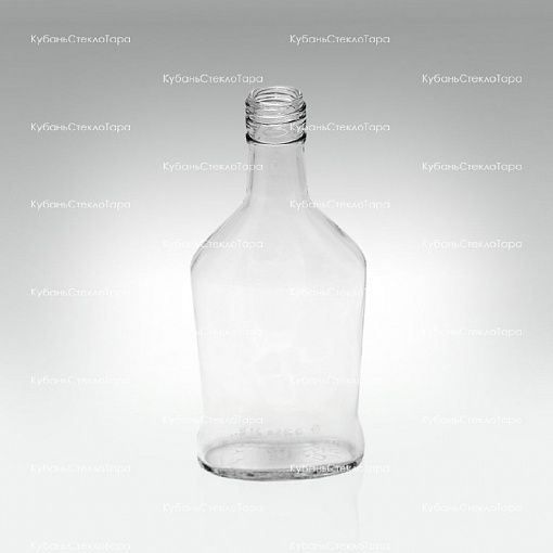 Бутылка 0,250 л "Фляжка"  (28) стекло оптом и по оптовым ценам в Новороссийске