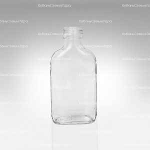 Бутылка 0,250 л "Фляжка" (28) стекло оптом и по оптовым ценам в Новороссийске