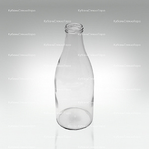 Бутылка 1,0 тв (43) К-127 стекло оптом и по оптовым ценам в Новороссийске