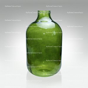 Бутыль 10 ТВИСТ (82) (зеленый) стеклянный оптом и по оптовым ценам в Новороссийске