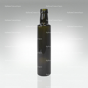 Бутылка 0,250  (31,5)"DORIKA" оливковая стекло оптом и по оптовым ценам в Новороссийске