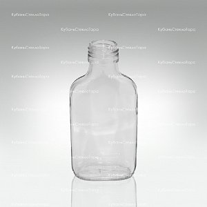 Бутылка 0,100 "Пляшка" стекло оптом и по оптовым ценам в Новороссийске