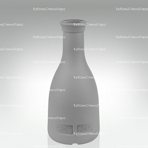 Бутылка 0,200-BELL (19*21) стекло серая матовая оптом и по оптовым ценам в Новороссийске